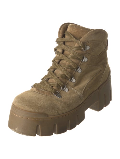 Isabel Marant Suede Combat Boots