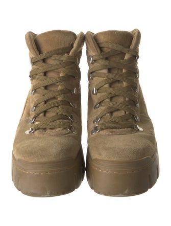 Isabel Marant Suede Combat Boots
