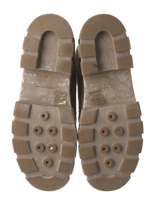 Isabel Marant Suede Combat Boots