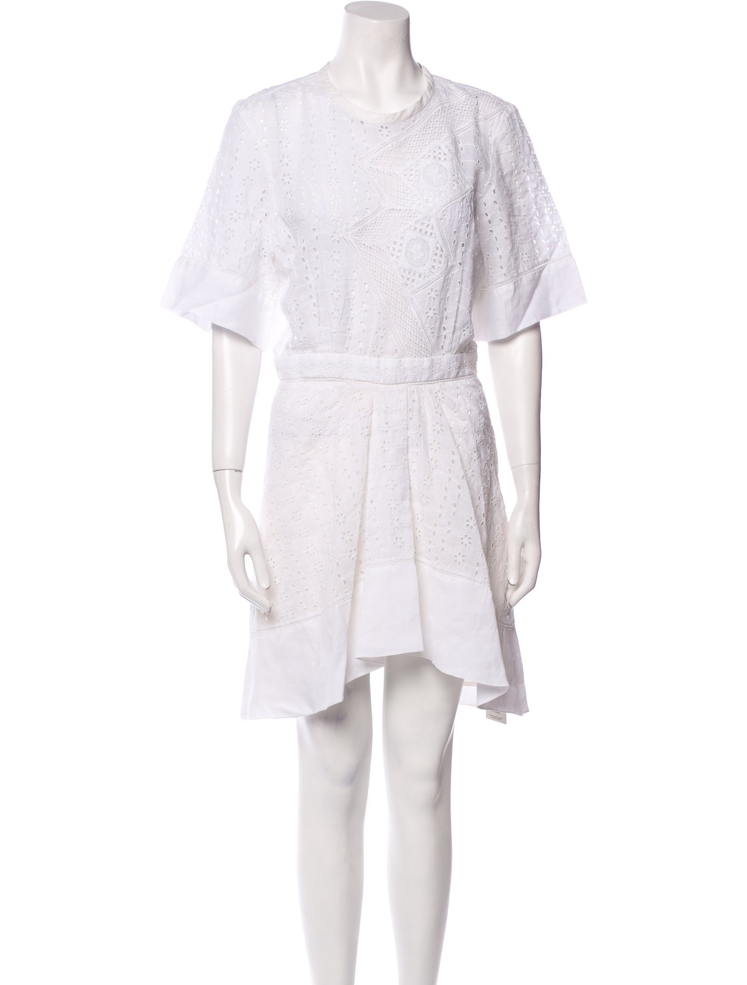 Isabel Marant Crew Neck Knee-Length Dress