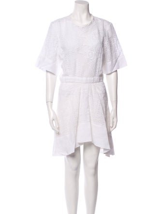Isabel Marant Crew Neck Knee-Length Dress