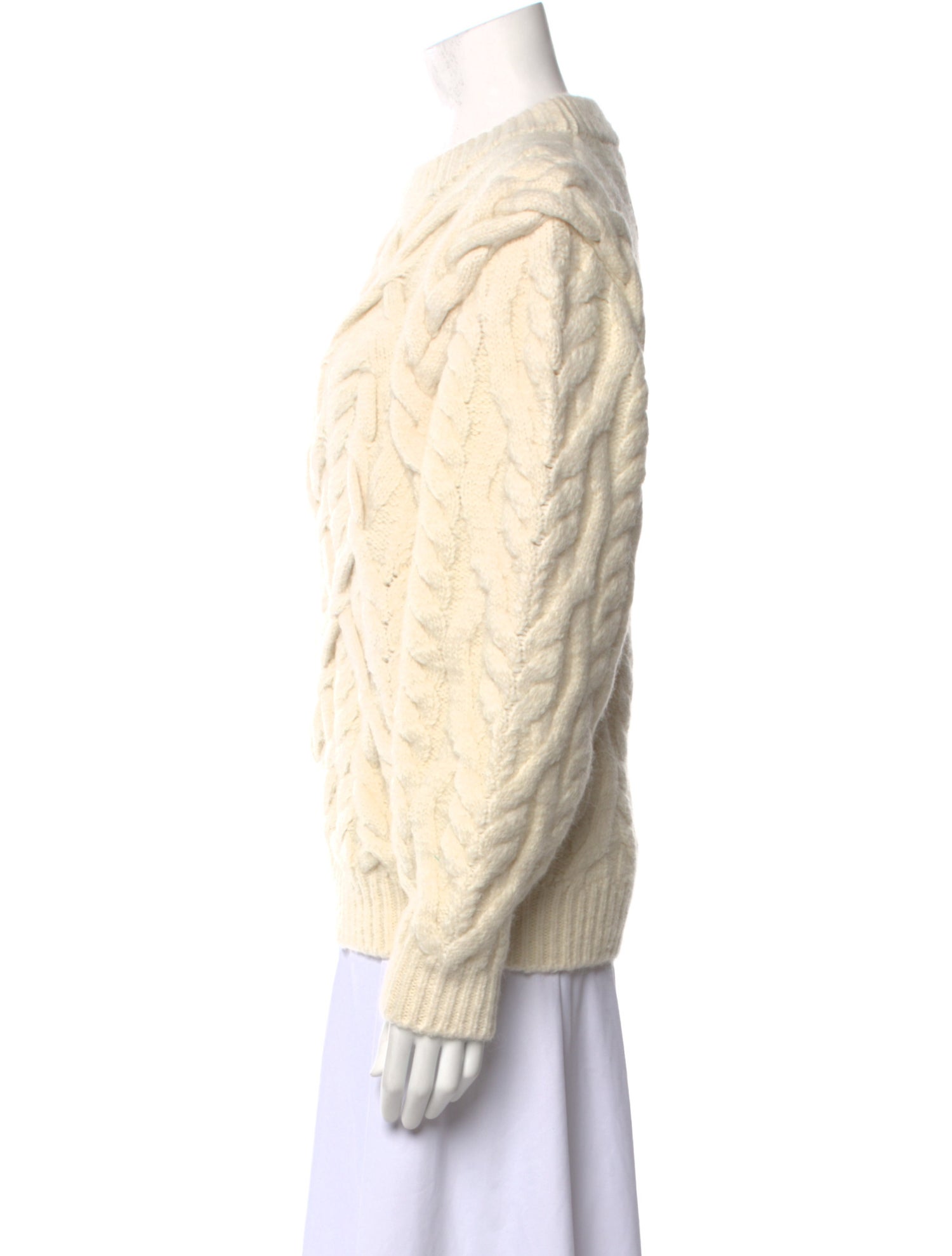 Isabel Marant Virgin Wool Crew Neck Sweater