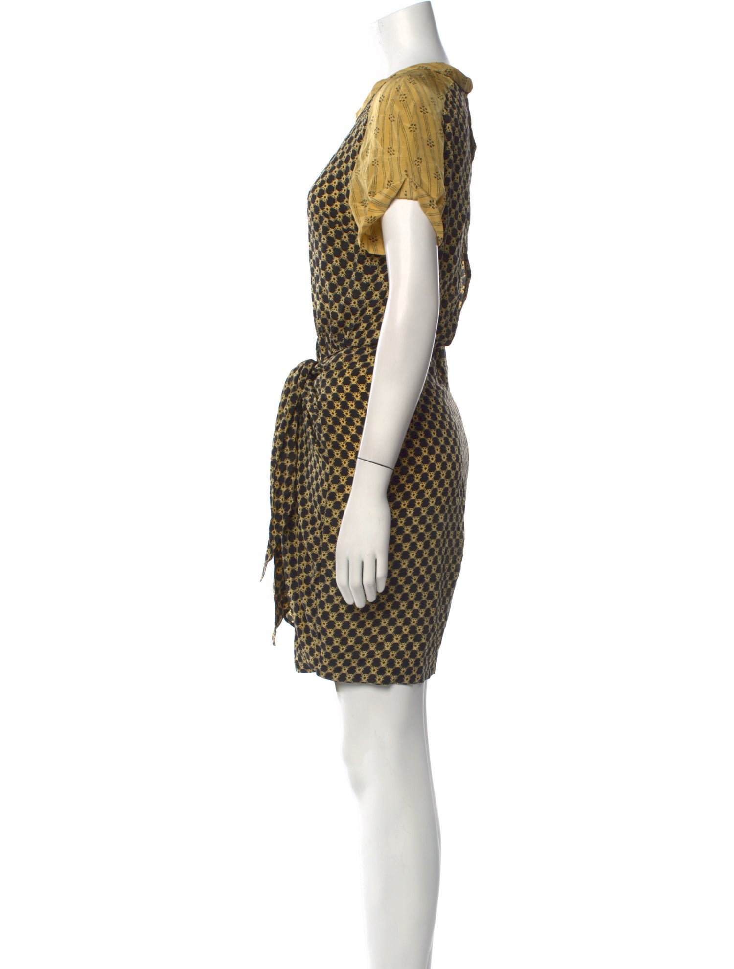 Isabel Marant Silk Knee-Length Dress