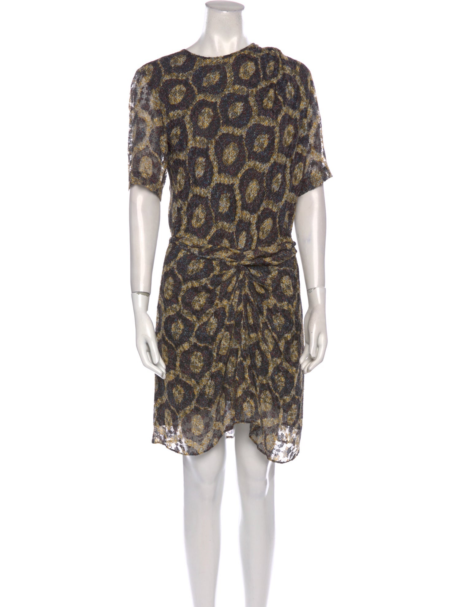 Isabel Marant Silk Knee-Length Dress
