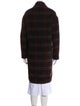 Étoile Isabel Marant Wool Plaid Print Coat