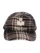 Isabel Marant Patterned Wool Baseball Cap