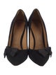Isabel Marant Suede Bow Accents Pumps