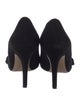 Isabel Marant Suede Bow Accents Pumps
