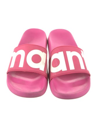 Isabel Marant Rubber Printed Slides