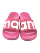Isabel Marant Rubber Printed Slides