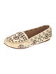 Isabel Marant Leather Floral Print Flats
