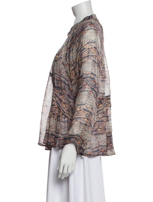 Isabel Marant Silk Printed Blouse