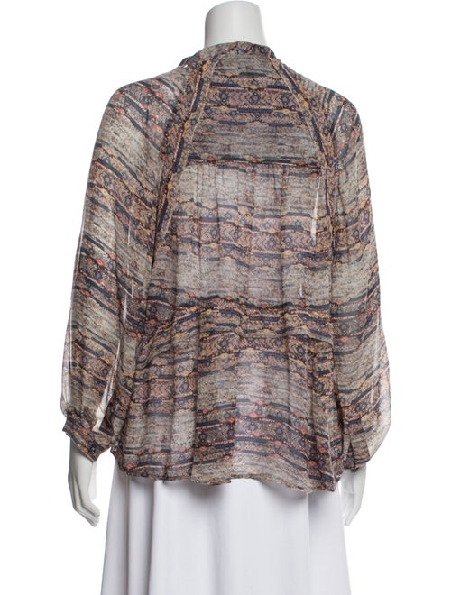 Isabel Marant Silk Printed Blouse
