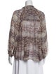 Isabel Marant Silk Printed Blouse