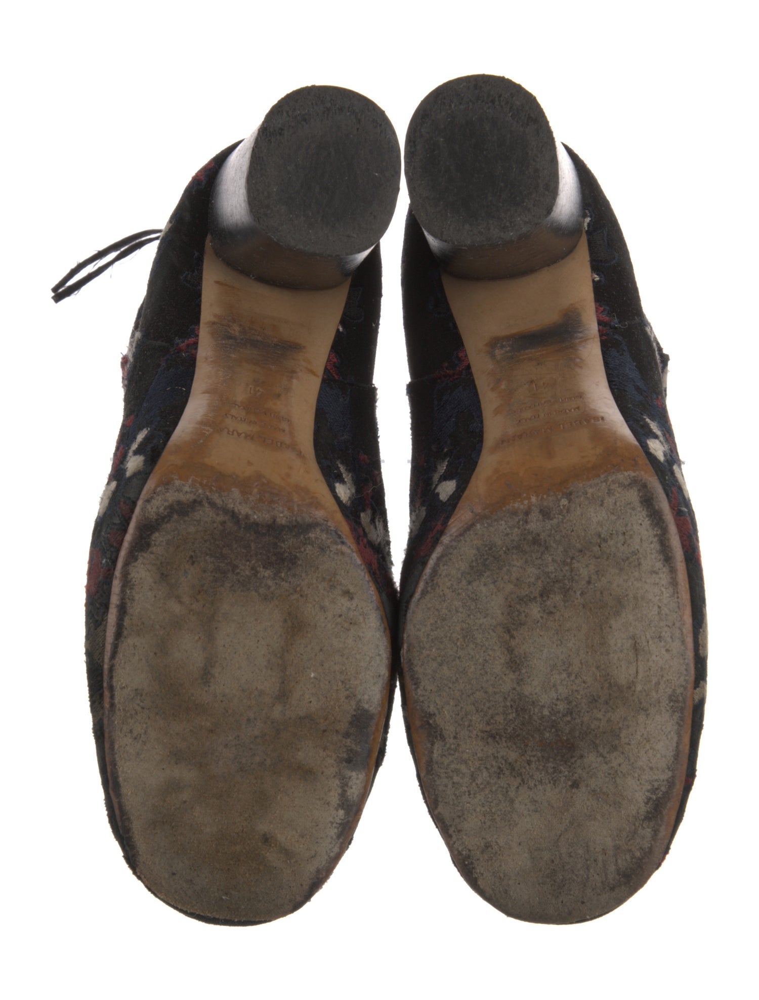 Isabel Marant Suede Patterned Boots