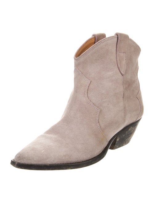 Isabel Marant Suede Western Boots