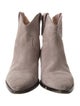 Isabel Marant Suede Western Boots