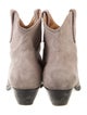 Isabel Marant Suede Western Boots