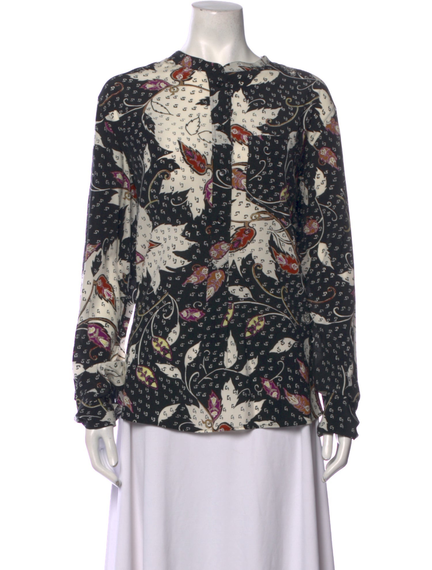 Isabel Marant Silk Printed Blouse