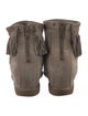 Isabel Marant Suede Lasercut Accents Boots