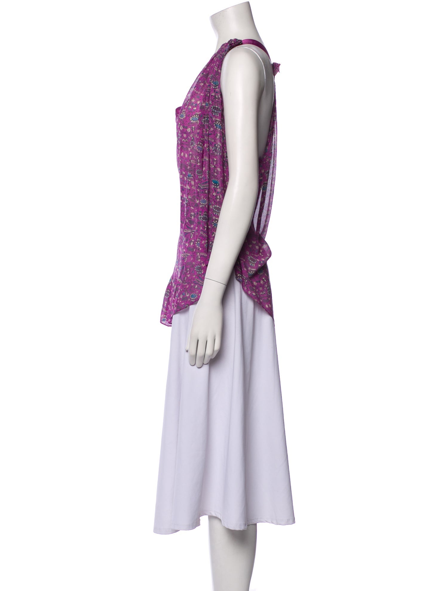 Isabel Marant Silk Paisley Print Tunic