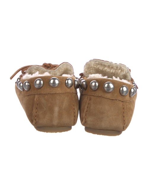 Isabel Marant Suede Bow Accents Moccasins