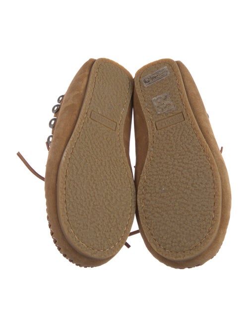Isabel Marant Suede Bow Accents Moccasins