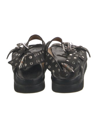 Isabel Marant Suede Studded Accents Gladiator Sandals