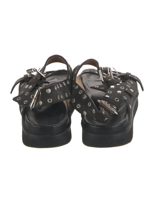 Isabel Marant Suede Studded Accents Gladiator Sandals