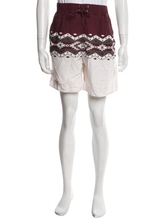 Isabel Marant Graphic Print Shorts