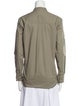 Isabel Marant Mock Neck Long Sleeve Button-Up Top
