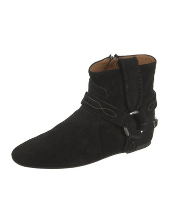 Isabel Marant Suede Western Boots