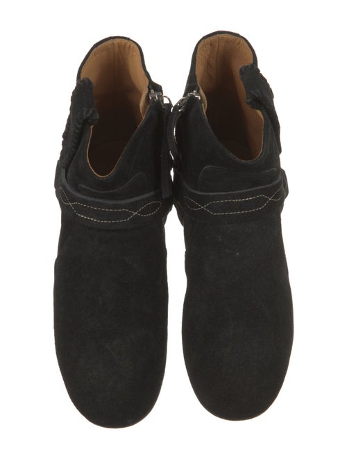 Isabel Marant Suede Western Boots