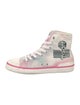 Isabel Marant Canvas Printed Sneakers