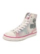 Isabel Marant Canvas Printed Sneakers