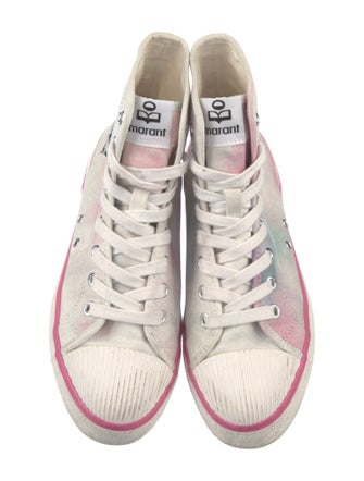 Isabel Marant Canvas Printed Sneakers