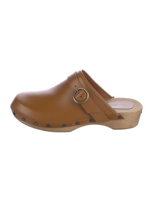 Isabel Marant Leather Studded Accents Mules