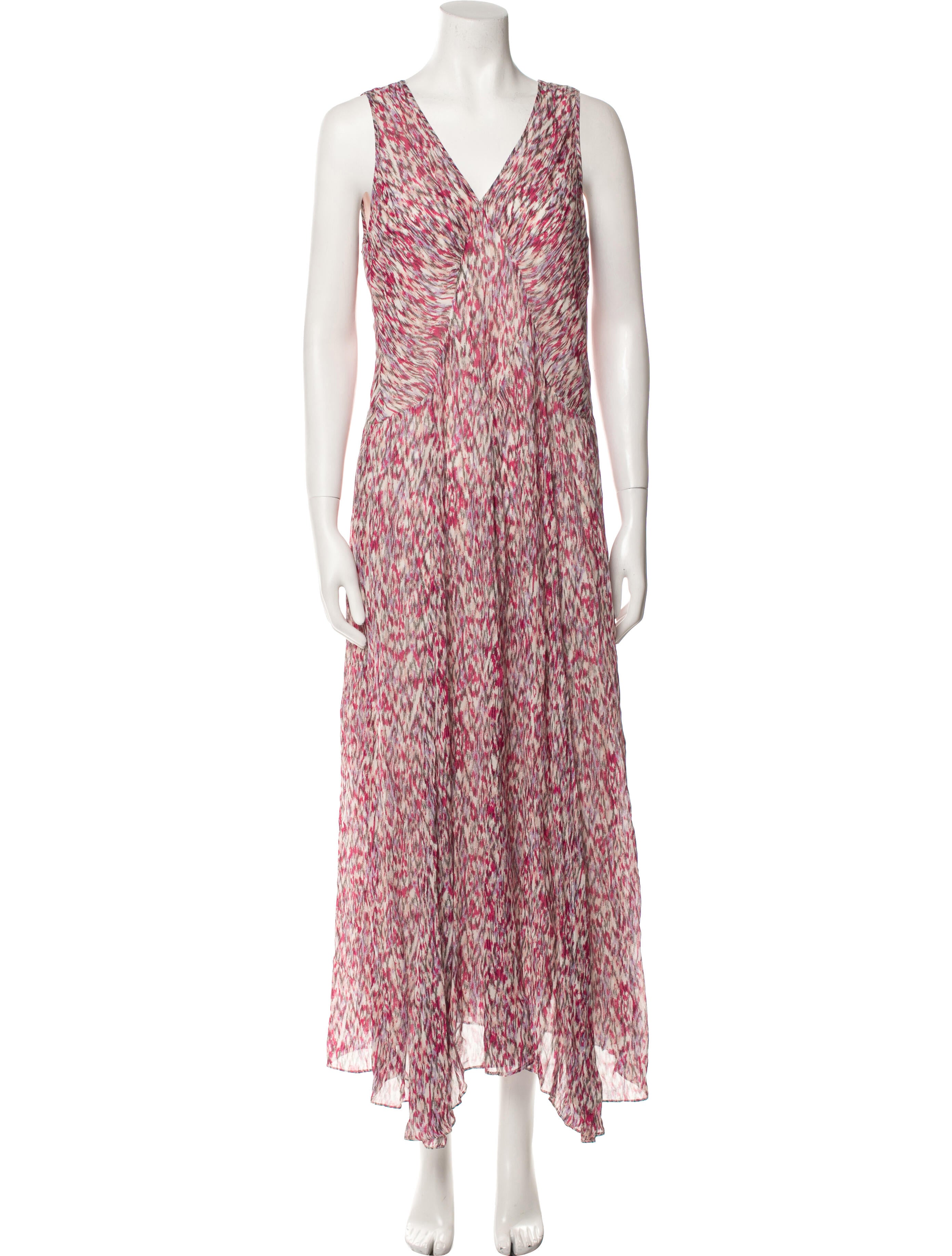 Isabel Marant Printed Long Dress