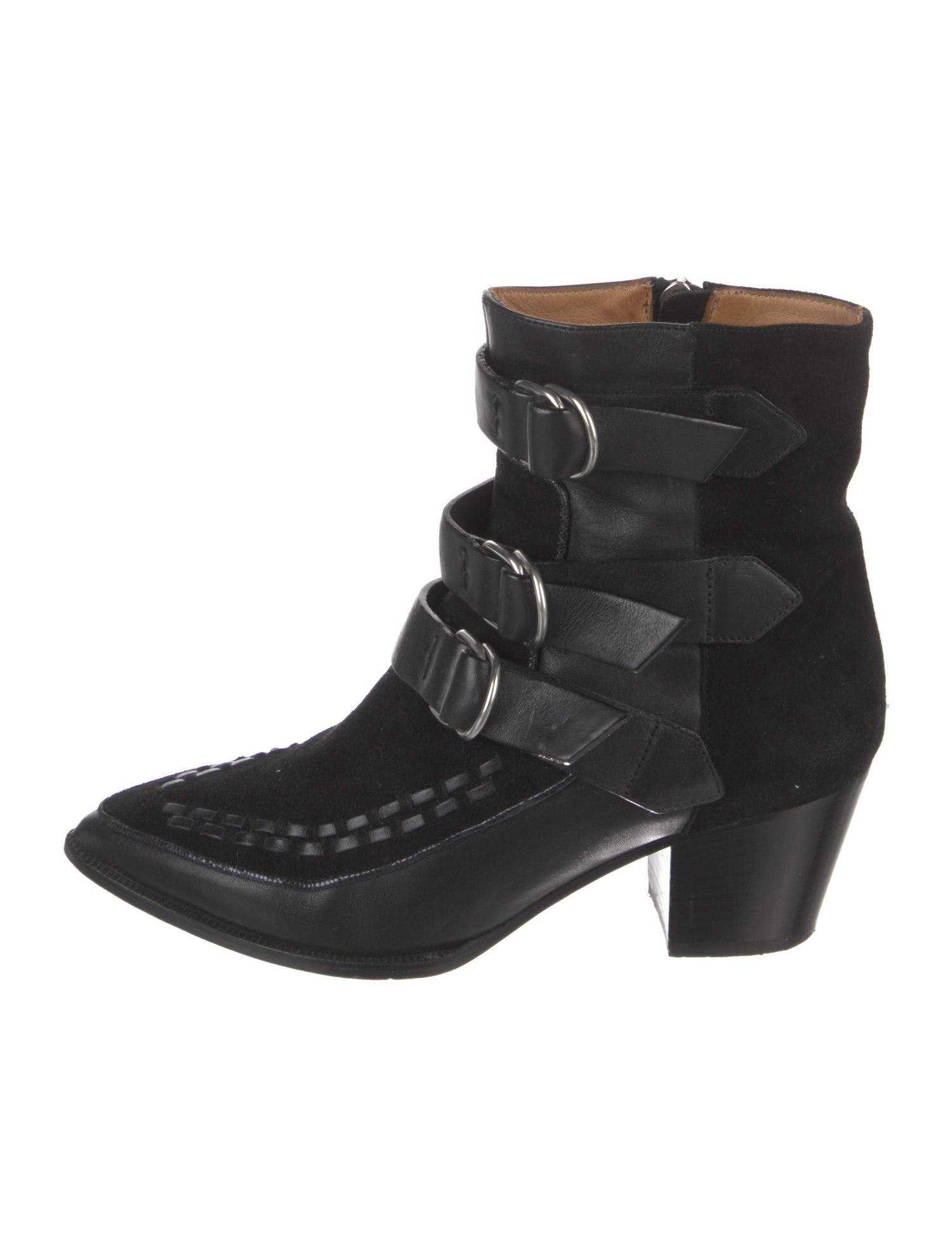 Isabel Marant Suede Moto Boots