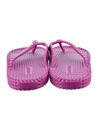 Isabel Marant Rubber Flip Flops