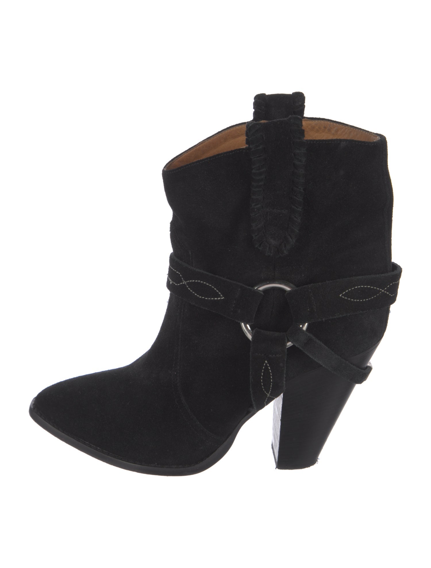 Isabel Marant Suede Western Boots