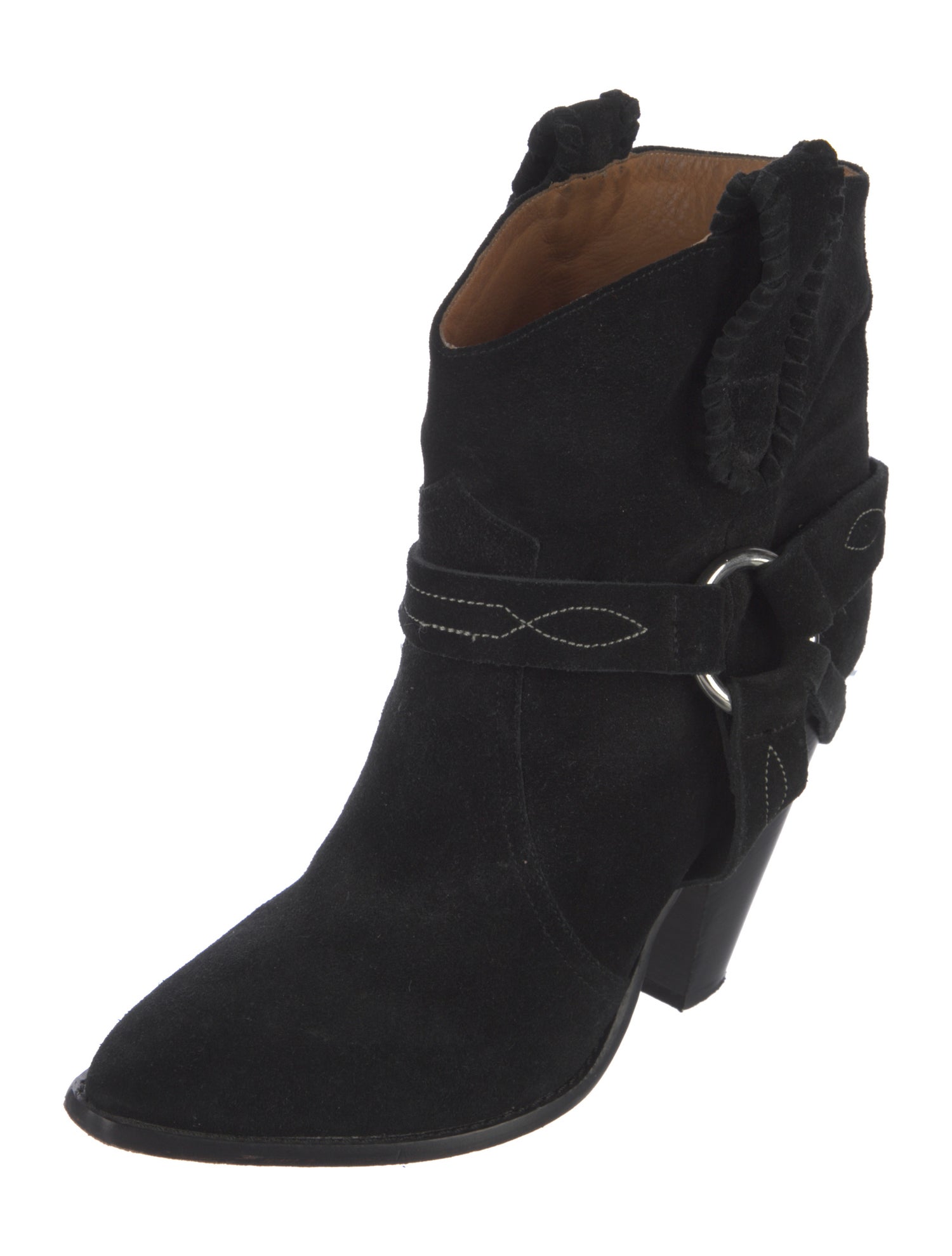 Isabel Marant Suede Western Boots