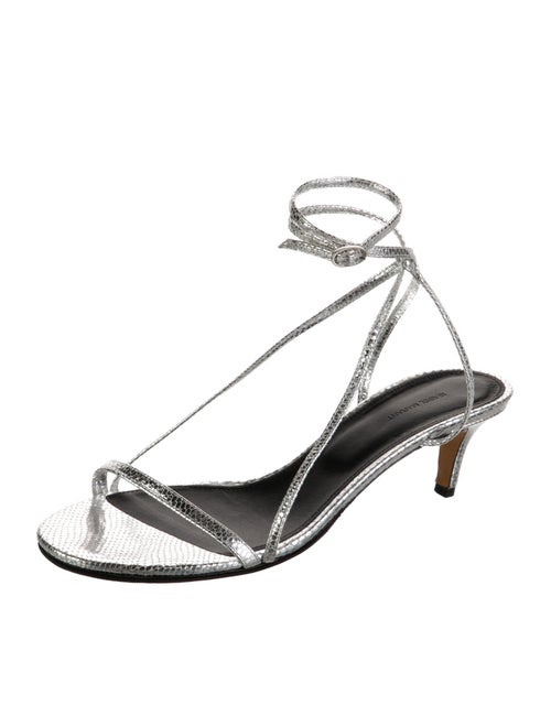 Isabel Marant Leather Slingback Sandals