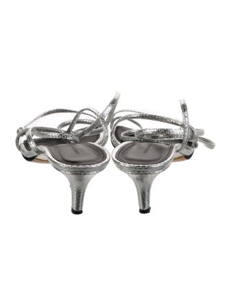 Isabel Marant Leather Slingback Sandals