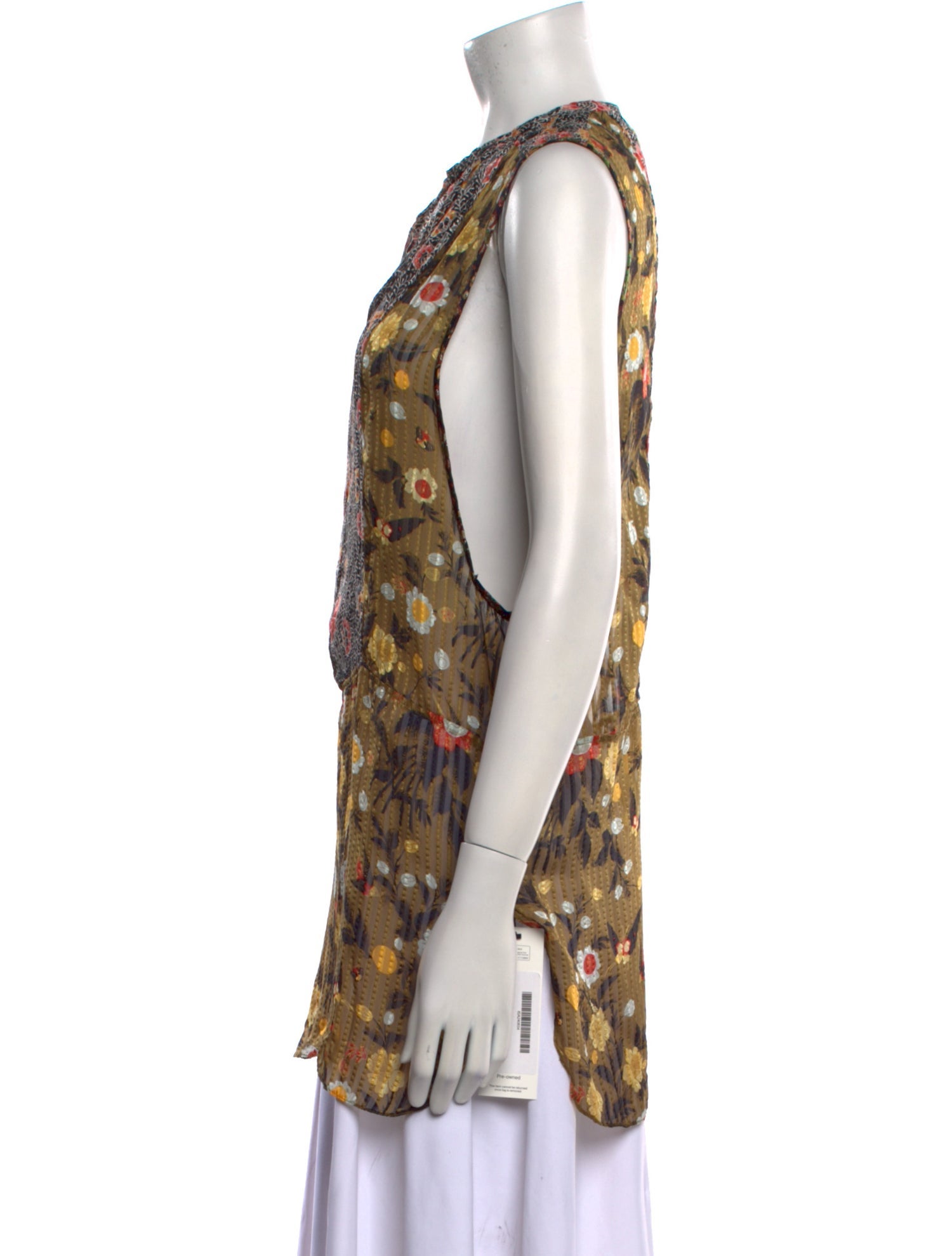 Isabel Marant Silk Floral Print Tunic