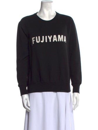 Isabel Marant Graphic Print Crew Neck Sweatshirt