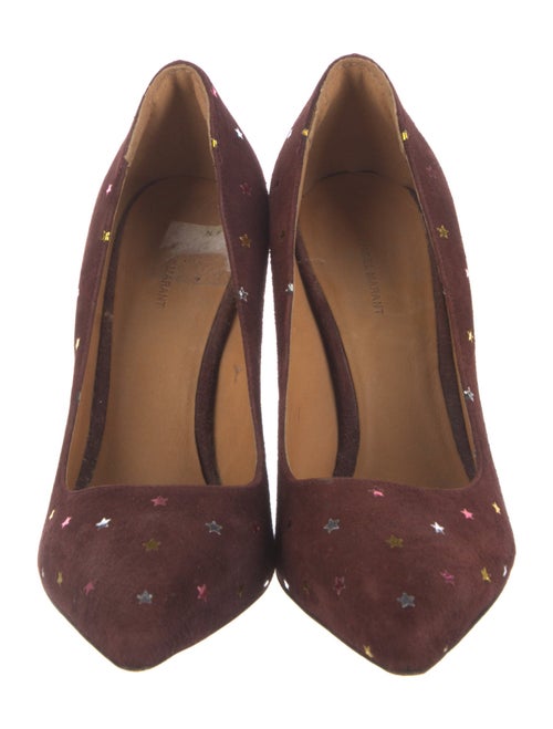 Isabel Marant Suede Printed Pumps