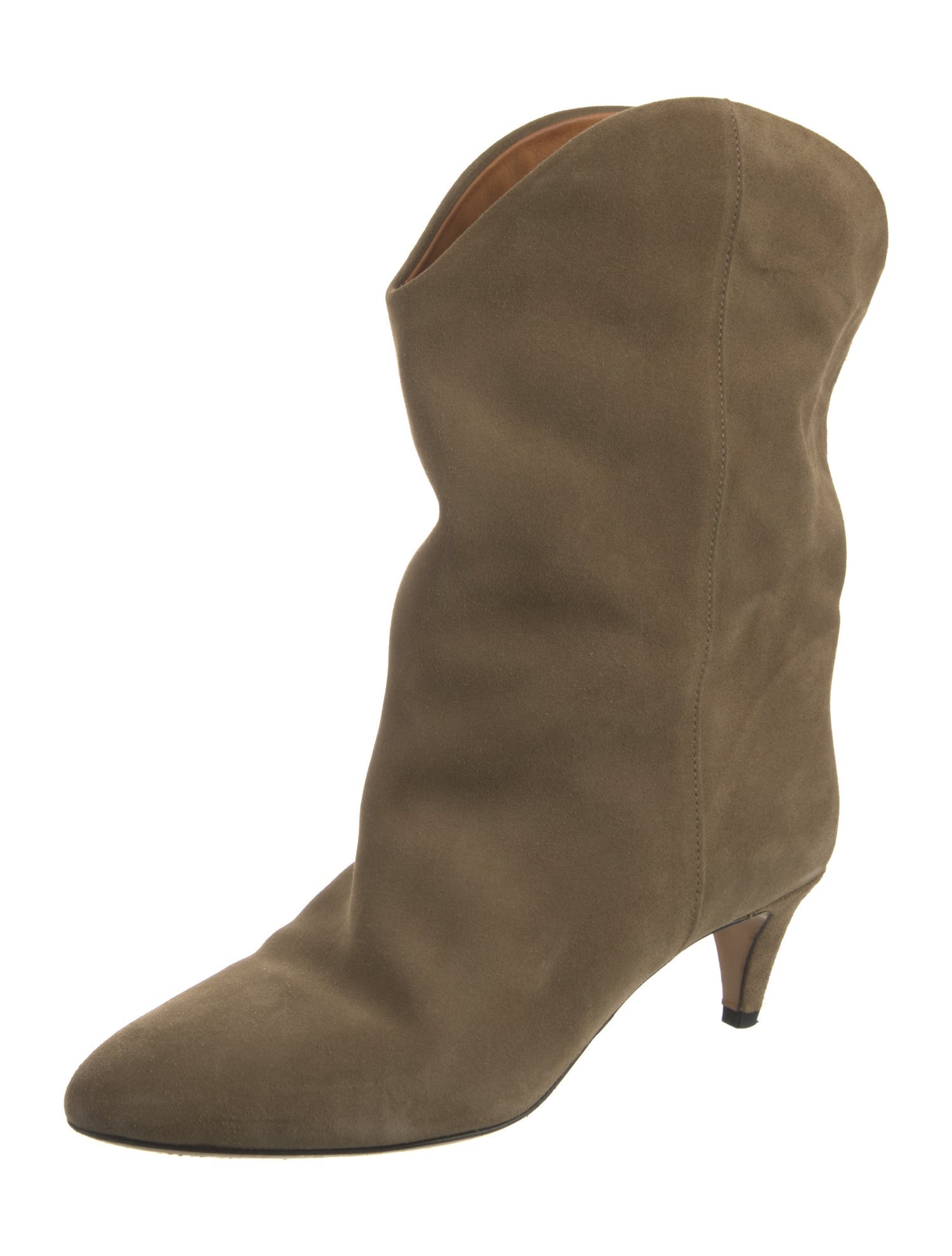 Isabel Marant Suede Western Boots