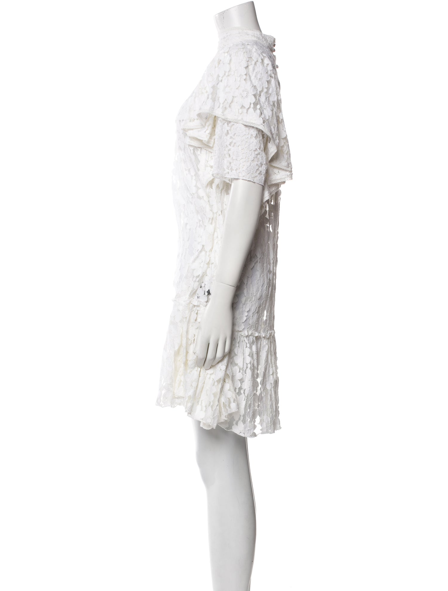 Isabel Marant Mock Neck Mini Dress