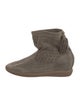 Isabel Marant Suede Lasercut Accents Chelsea Boots